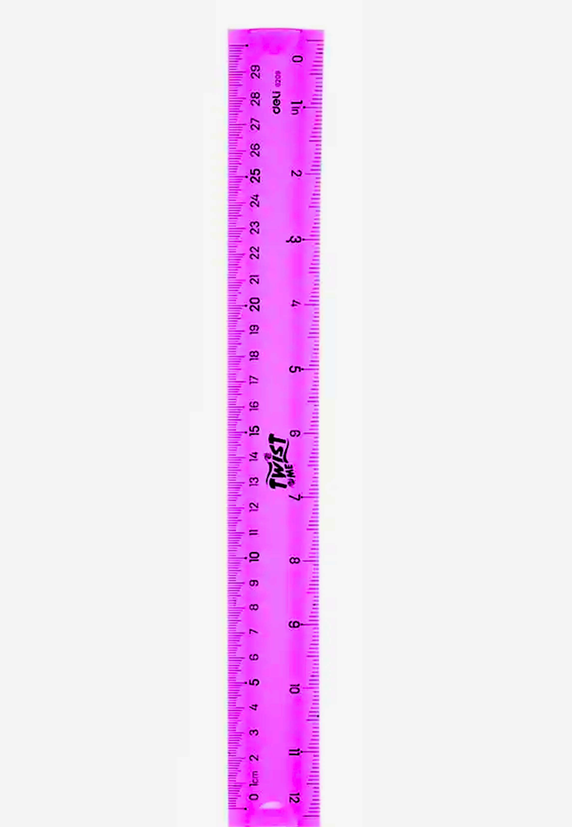 DELI PVC FLEXIBLE RULER 30CM 6209
