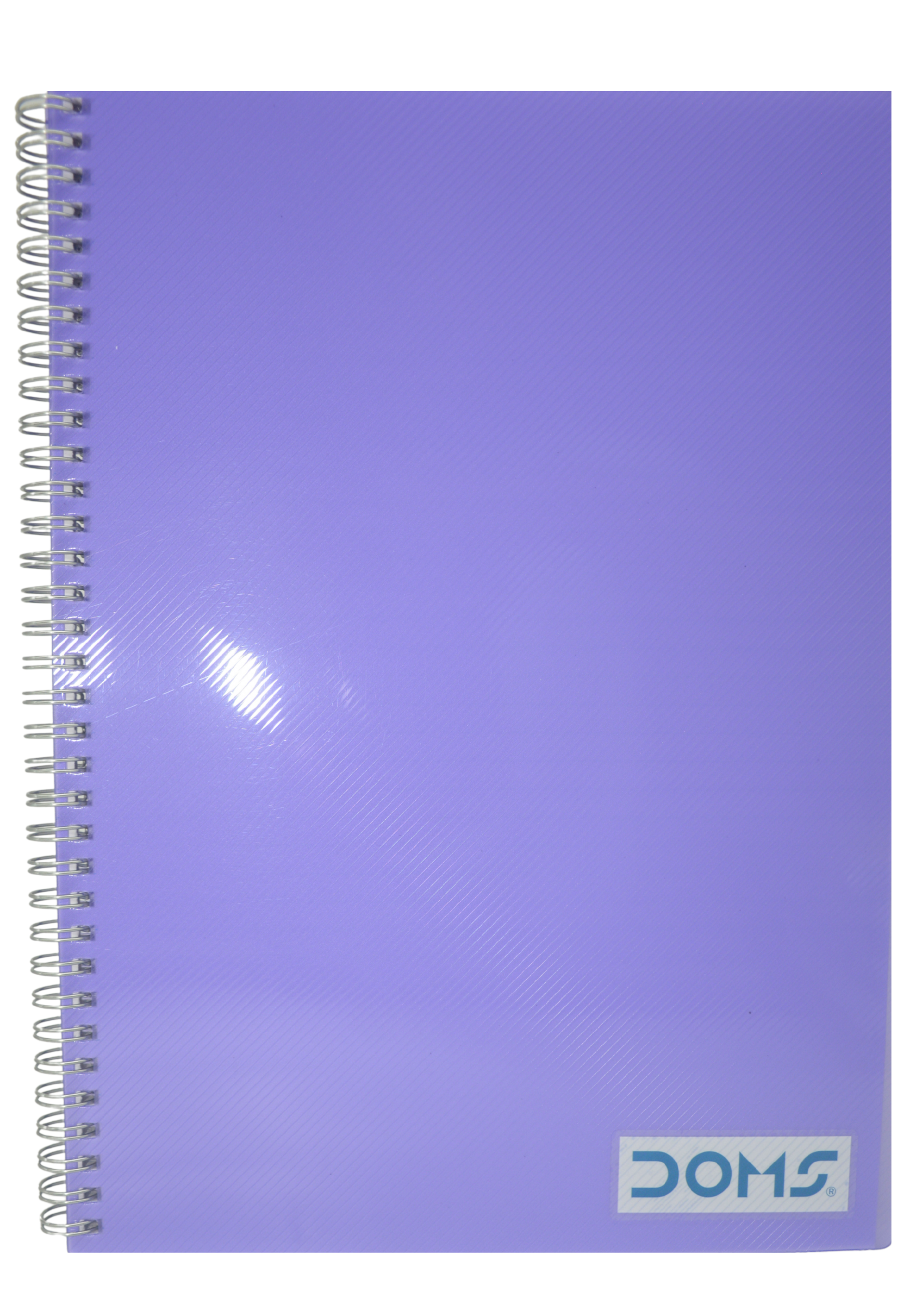 DOMS PP COVER POLY TWIN WIRO NOTEBOOK 80SHT A4 8913