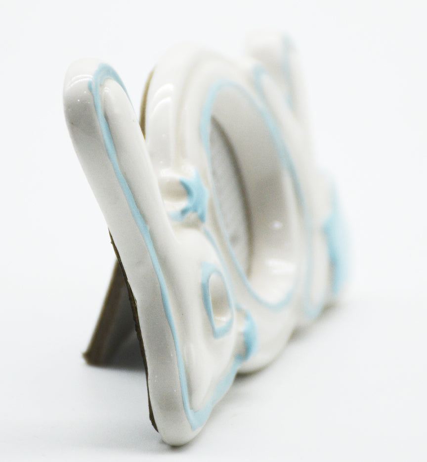 CERAMIC PHOTO FRAME SMALL BOY BLUE اطار صورة سيراميك صغير - طفل صغير