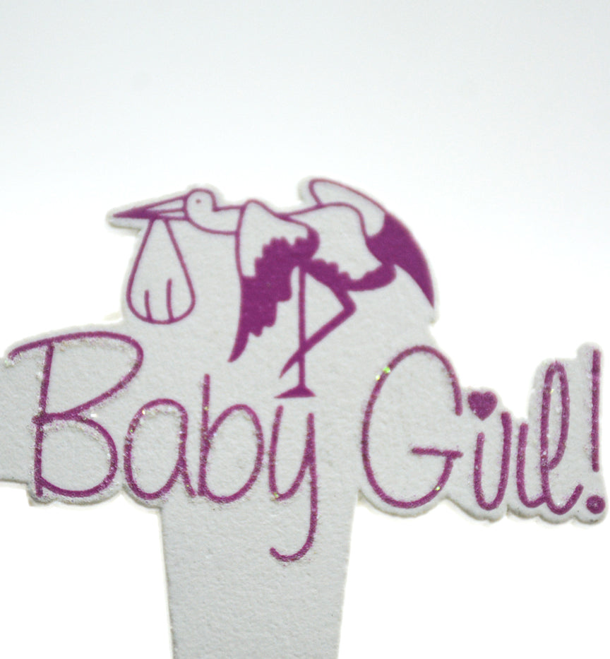 WOODEN SIGN STICK IT'S A BOY/GIRL
