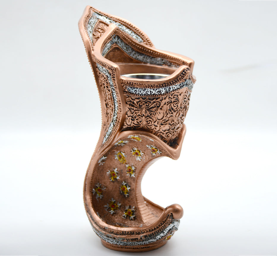 ANTIQUE* CERAMIC POT FOR BAKUR مبخرة معتقة من السيراميك - وسط