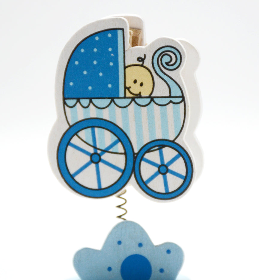 WOODEN DECO CLIPBABY IN CART