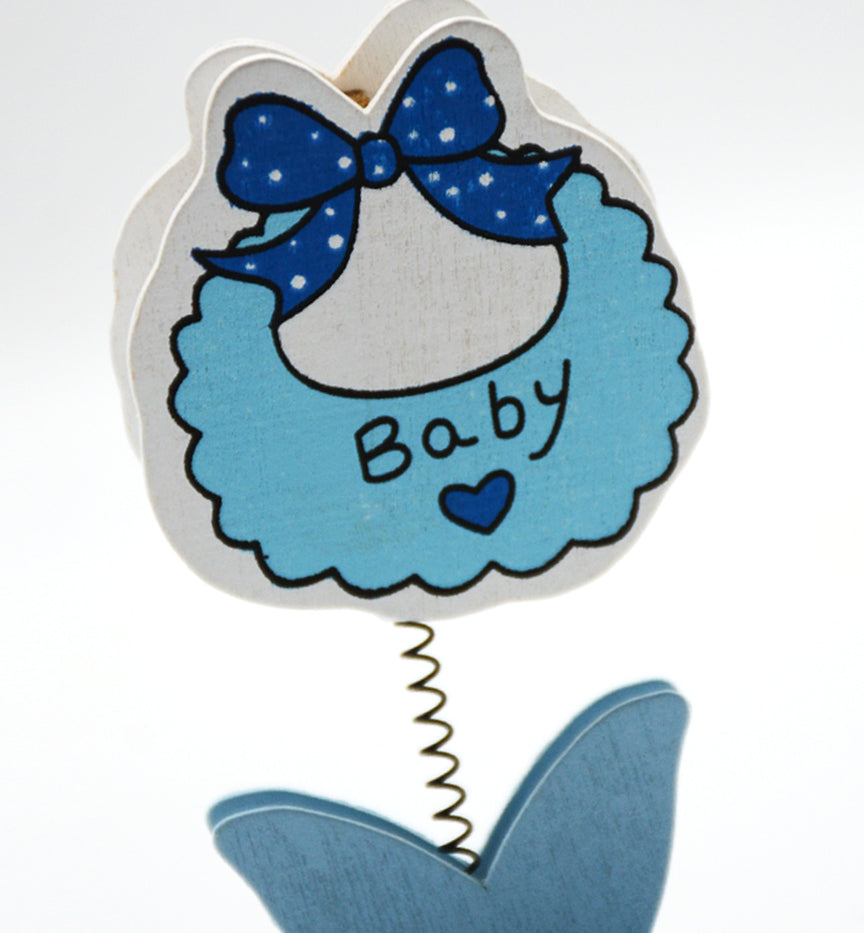 WOODEN DECO CLIP BABY ACC DES