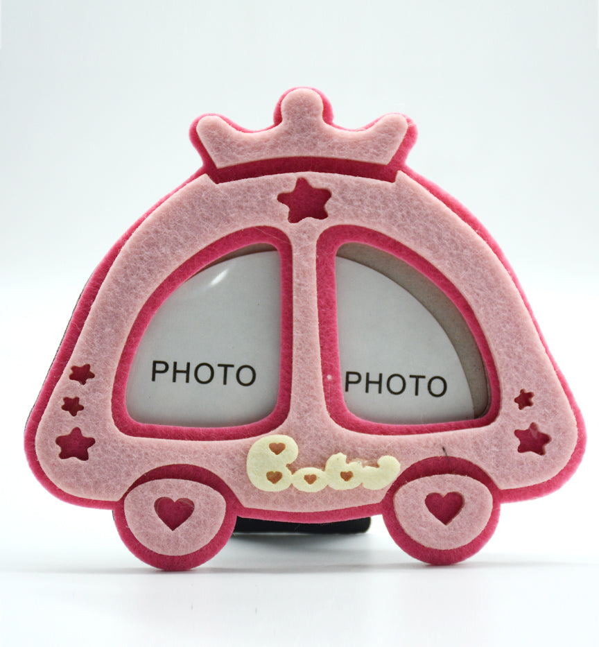 FELT FOAM CROWN PHOTO FRAME ASSTD اطار صورة من الفلين - صغير