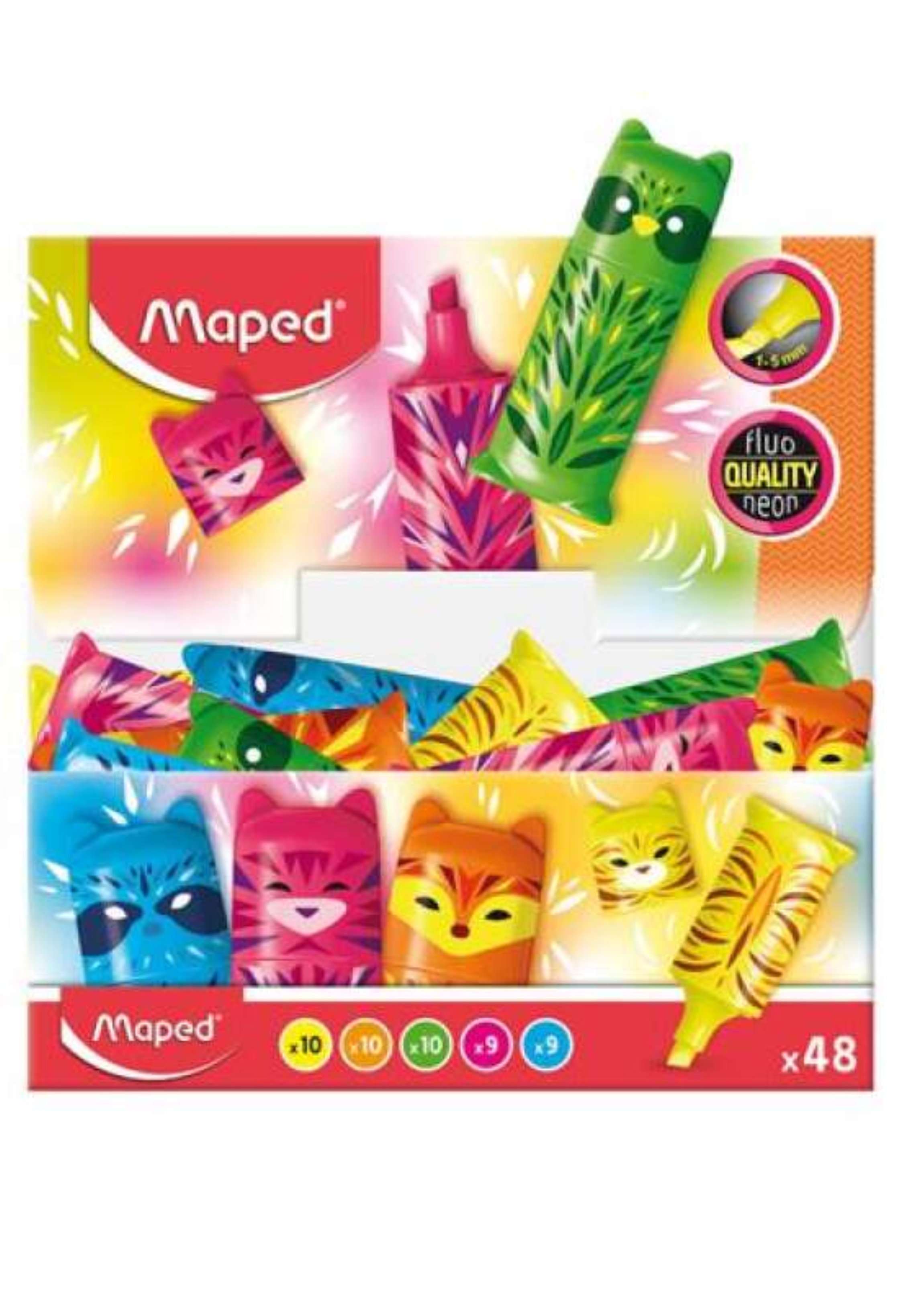 MAPED HIGHLIGHTER MINI FRIENDS POCKET ASST.