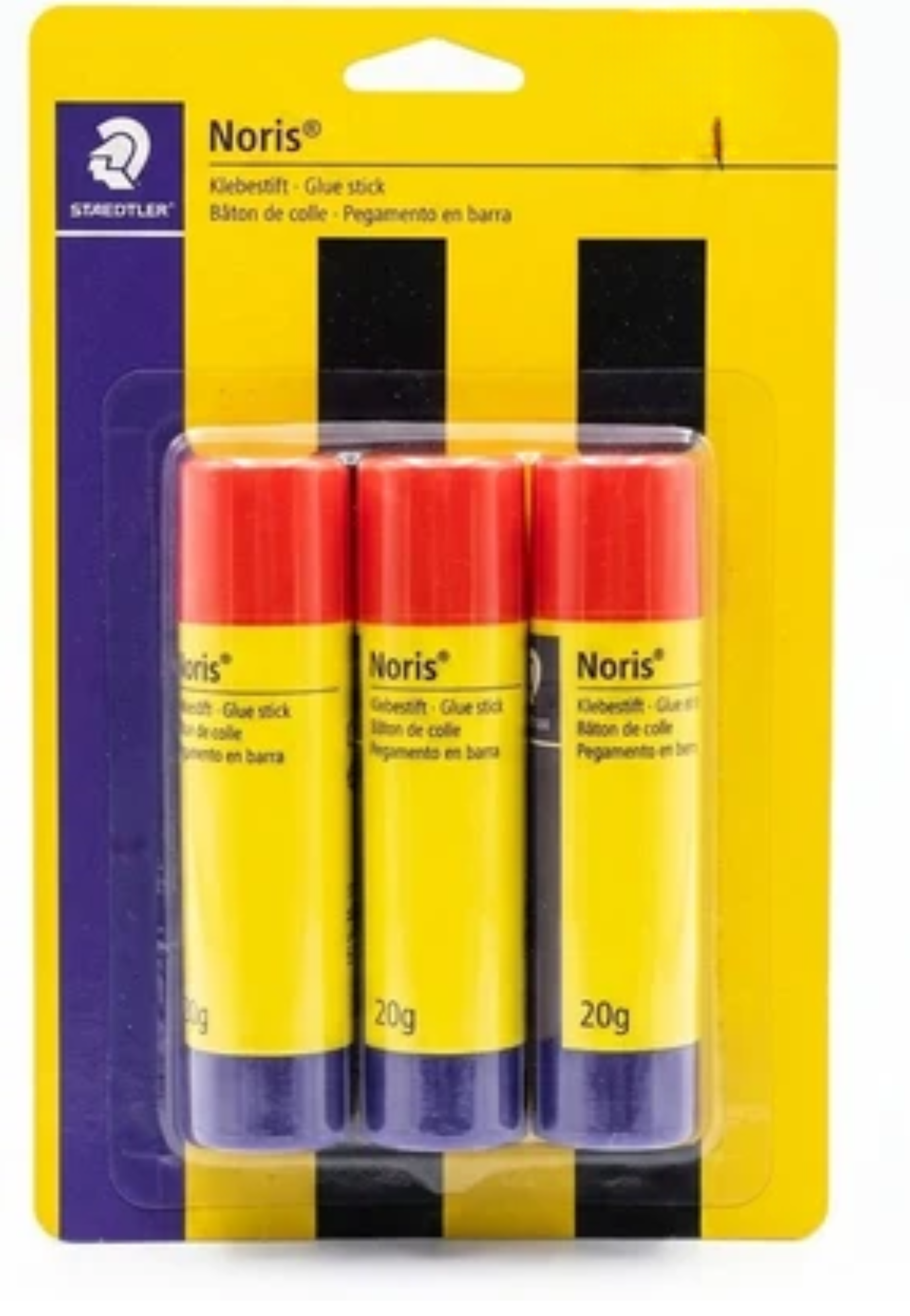 NORIS GLUE STICK 20G 6PCS PACK