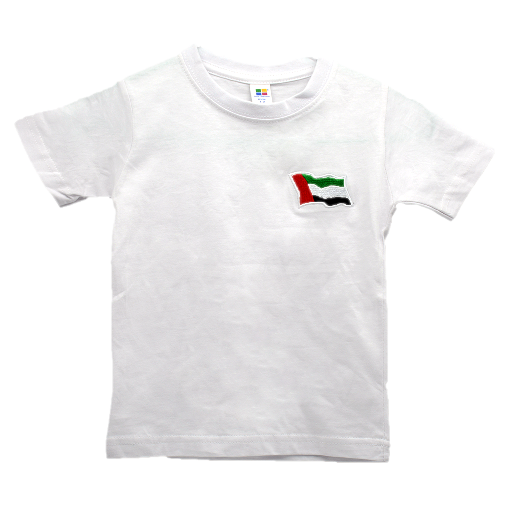 UAE NEW LOGO/FLAG ROUND NECK T-SHIRT ASSTD
