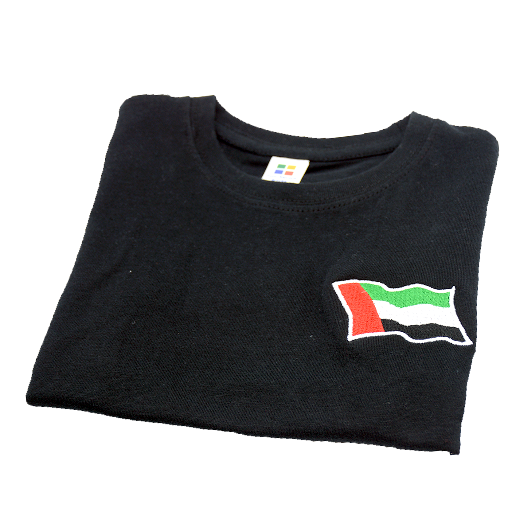 UAE NEW LOGO/FLAG ROUND NECK T-SHIRT ASSTD