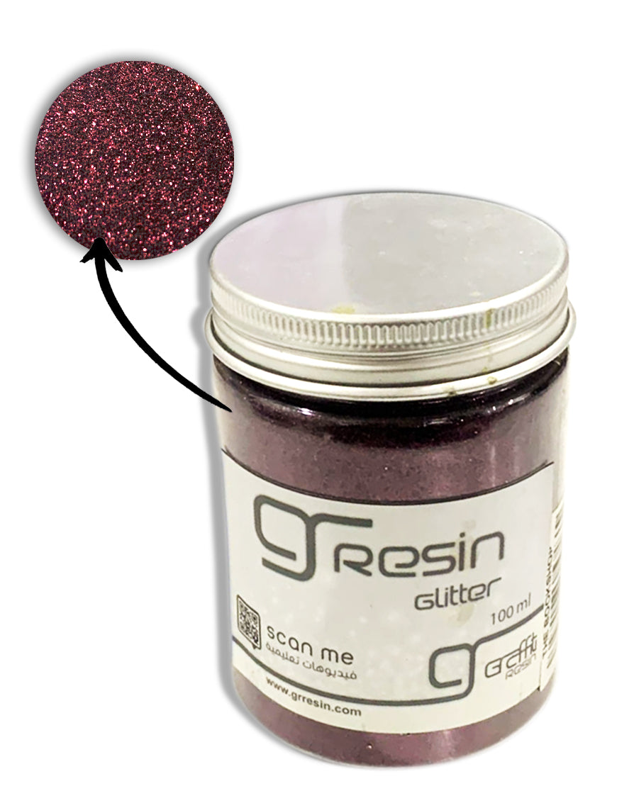 GRAFFITI RESIN GLITTER 100ML-FUCHSIA