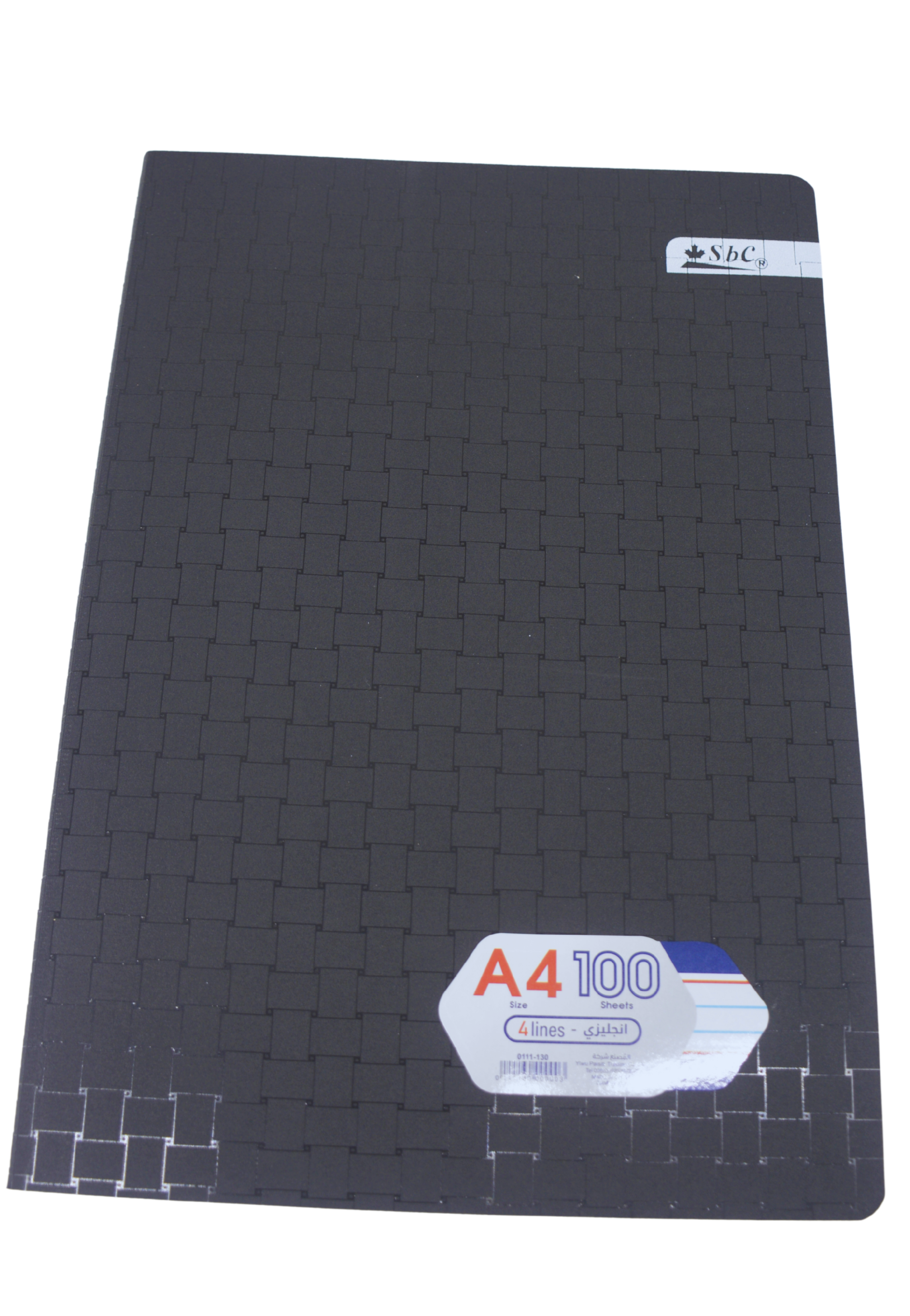 SBC S/C NOTEBOOK 4LINE SEWING 100SHT A4 0111-130