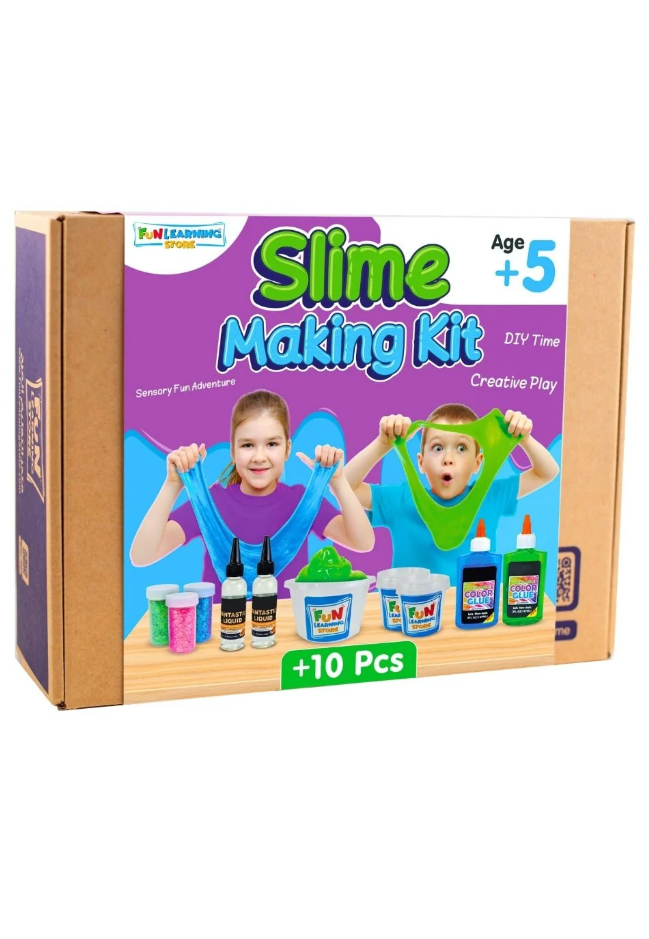 SLIME MAKING KIT-STICKY&FUN DIY KIT