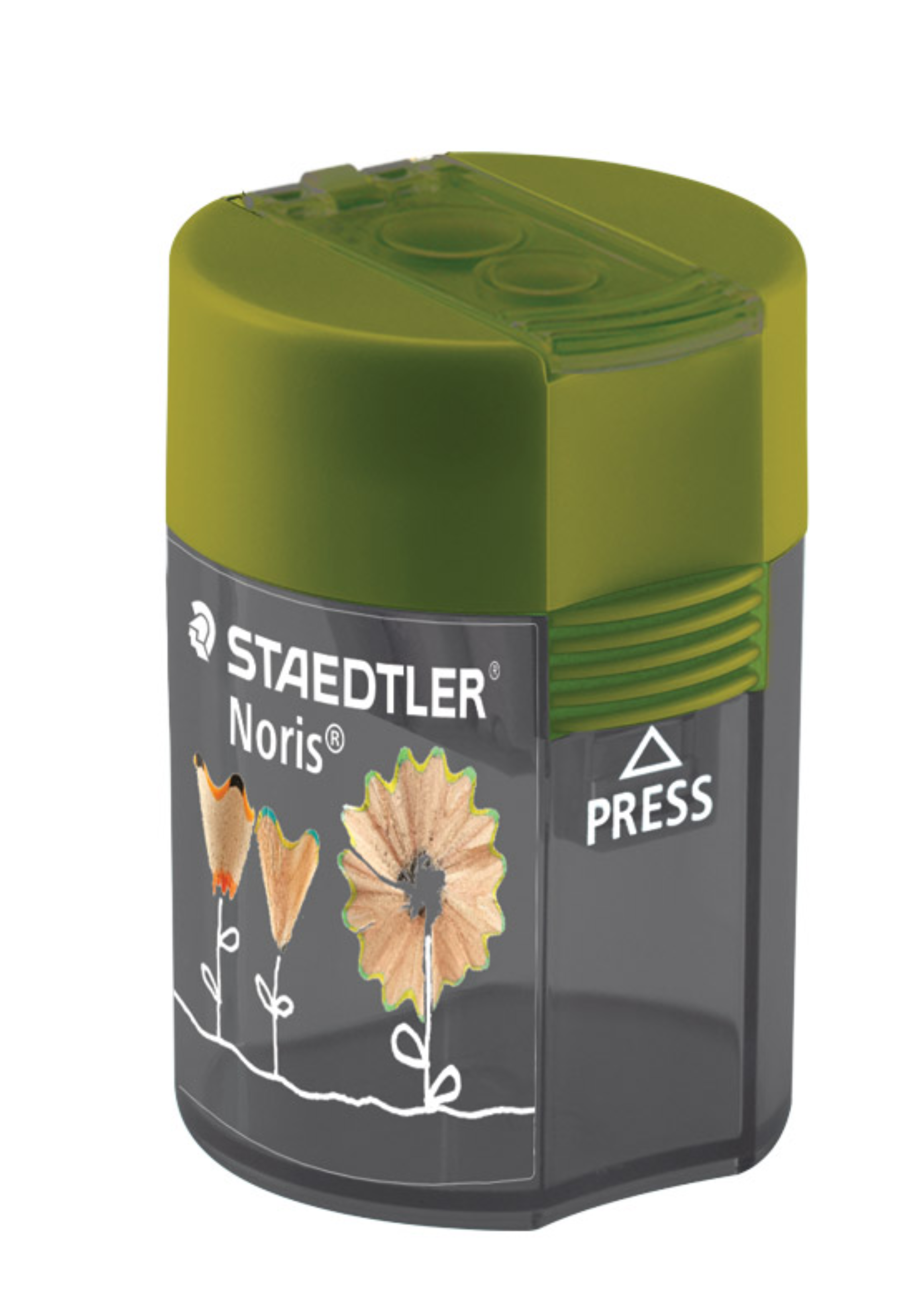 STAEDTLER NORIS DOUBLE HOLE SHARPENER 1PC ST-512-004
