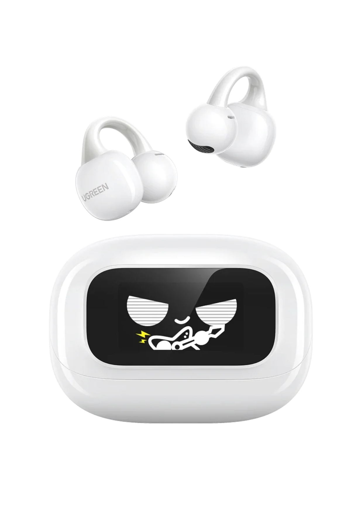 UGREEN CLIPBUDS MAGIC W/ INTERACTIVE TOUCHSCREEN WHITE