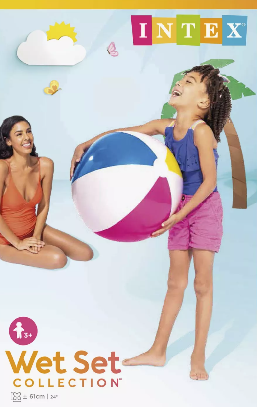 INTEX GLOSSY PANEL BALL 24"