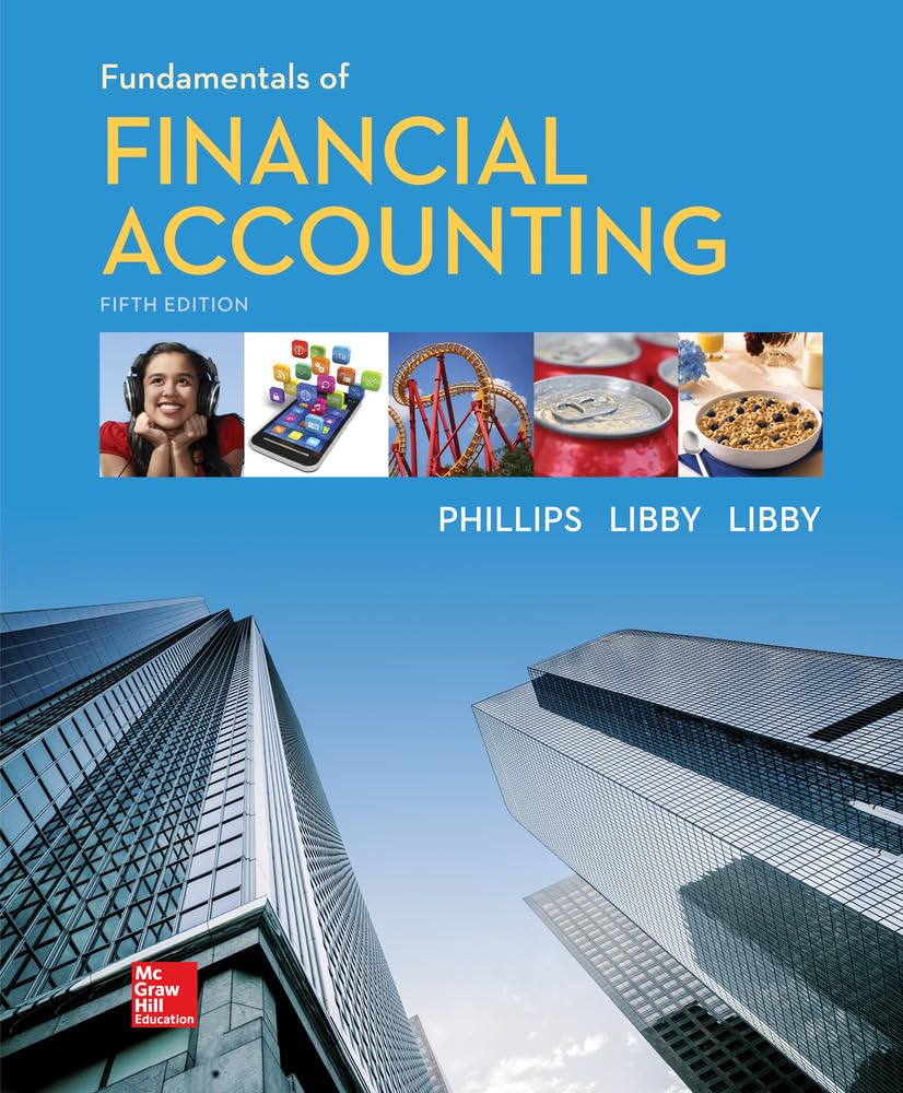 FUNDAMENTALS OF FINANCIAL ACCOUNTING-5TH EDITION