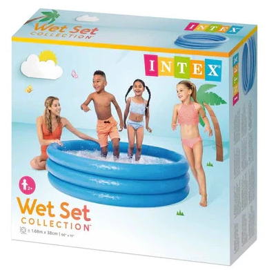 INTEX CRYSTAL BLUE POOL AGE 2+