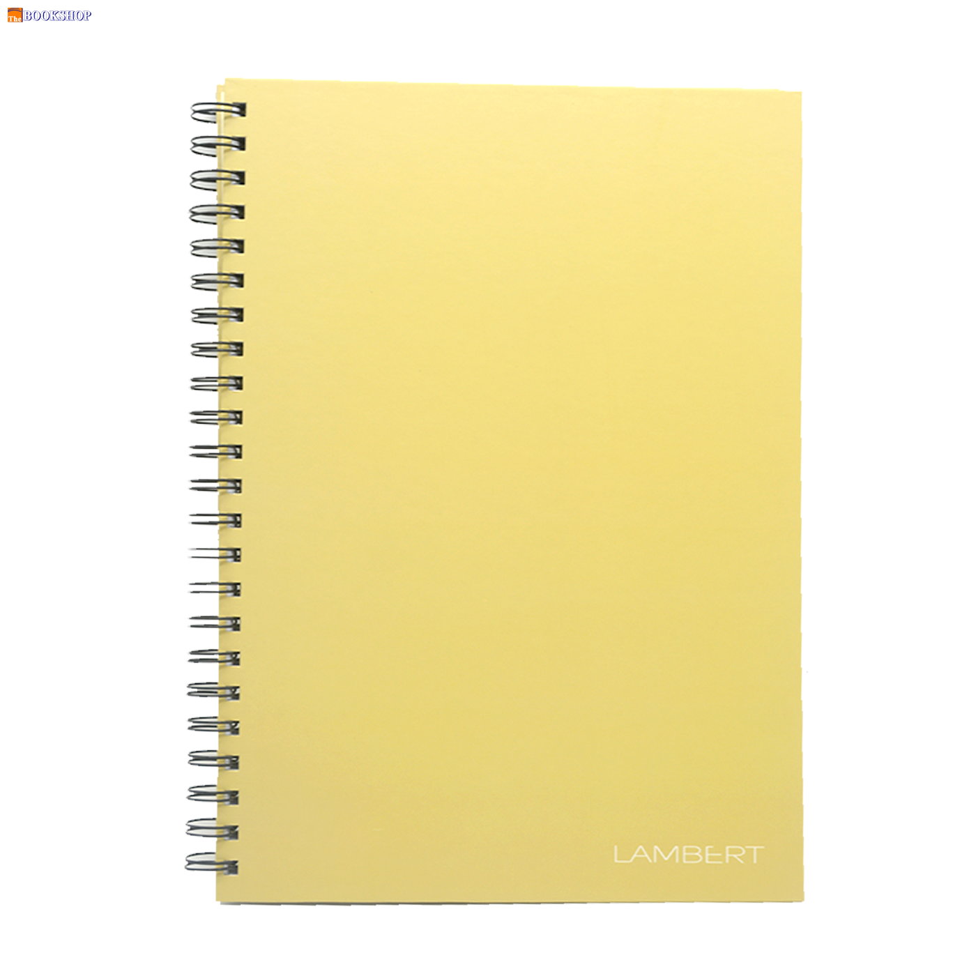 LAMBERT WIRE-O HARD COVER NOTEBOOK SINGLE LINE A4 100SHT SAND