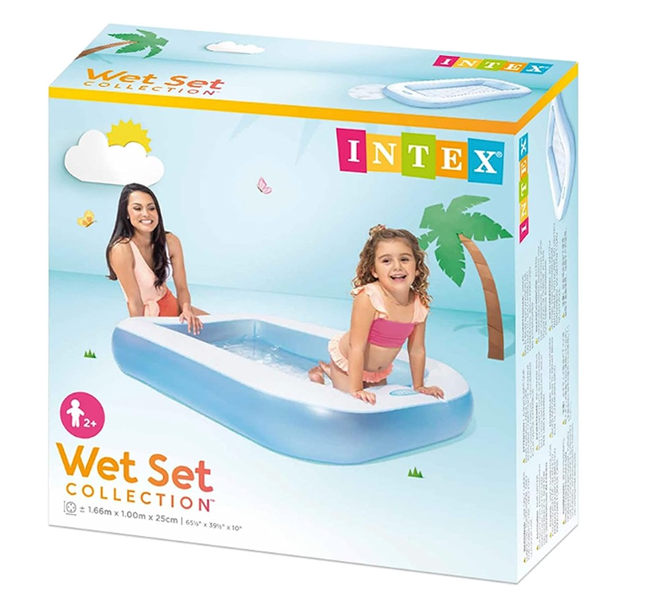 INTEX RECTANGULAR BABY POOL