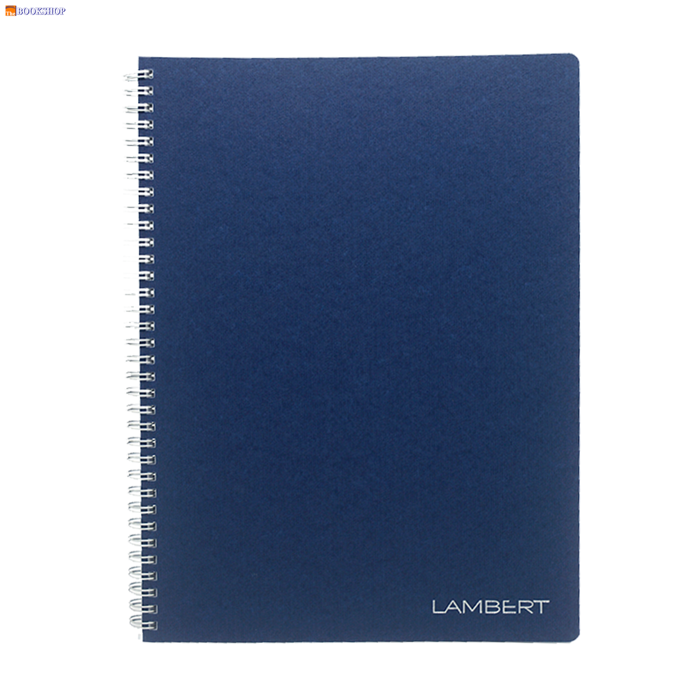LAMBERT WIRE-O CARD COVER LINE EXERCISE NOTE BOOK A4 100SHT- BLUE NAVY