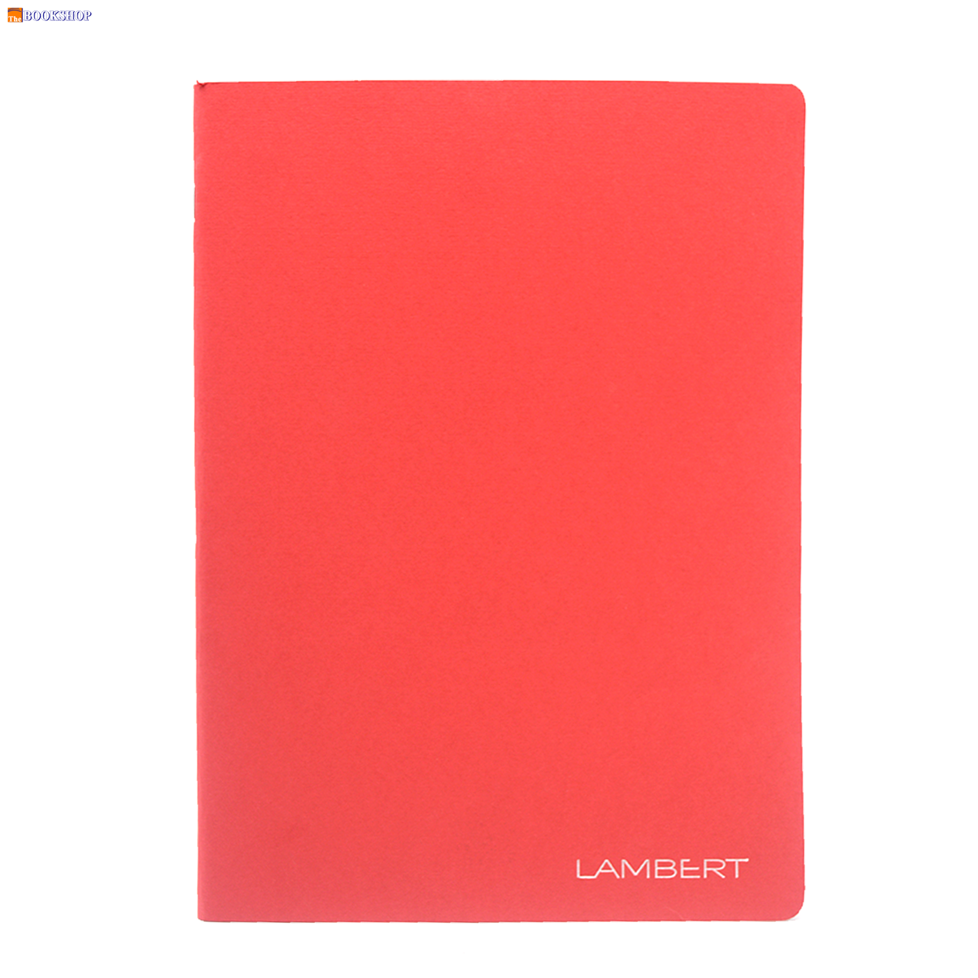 LAMBERT CARD COVER 1LINE EXERCISE NOTEBOOK A4 160PAGES- ROSSO FUCCO