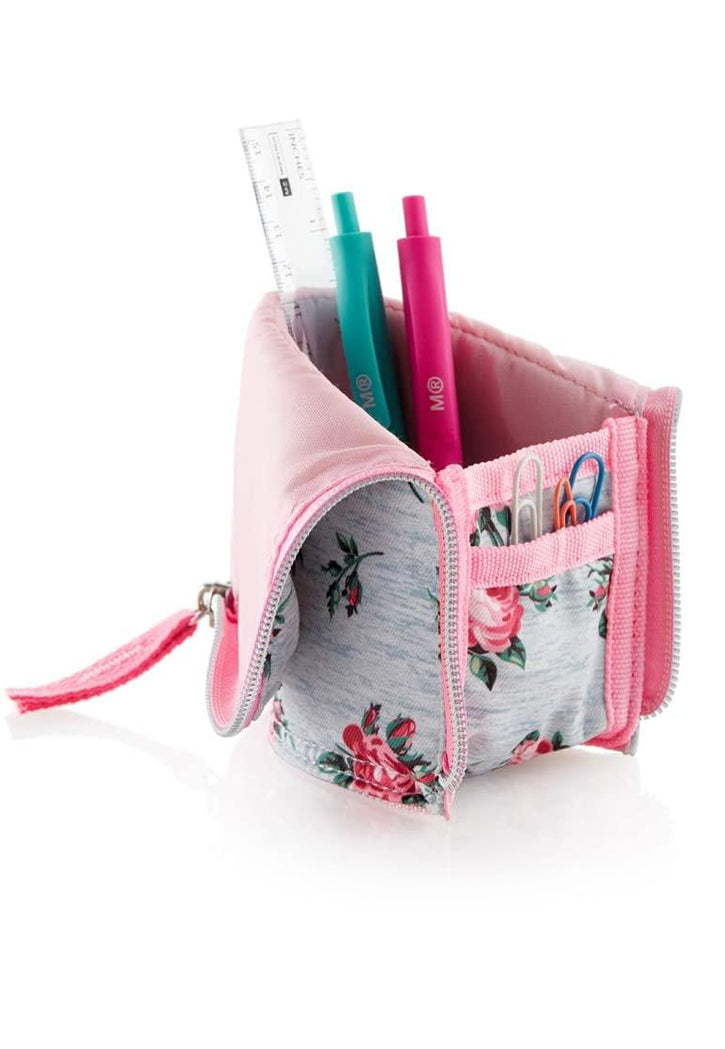 حافظة اقلام مقلمة MIQUELRIUS MR PENCIL CASE- CUBILETE ROSAS MR