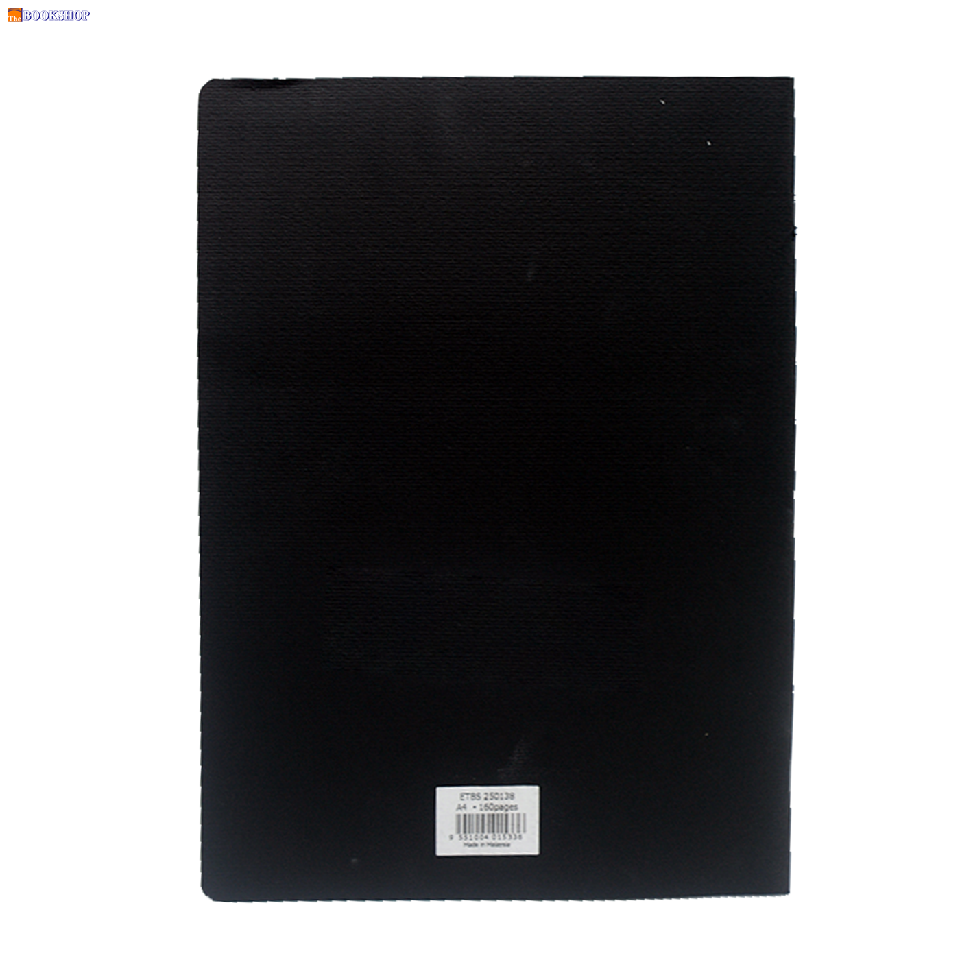 LAMBERT CARD COVER 1LINE EXERCISE NOTEBOOK A4 160PAGES- NERO