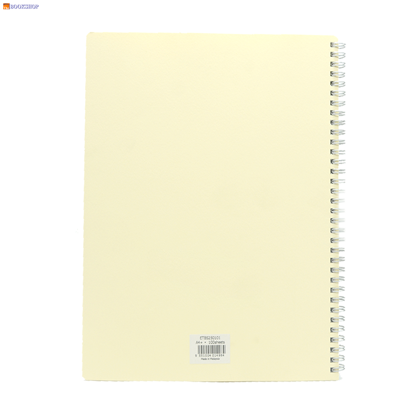 LAMBERT WIRE-O CARD COVER LINE EXERCISE NOTE BOOK A4 100SHT-AVORIO