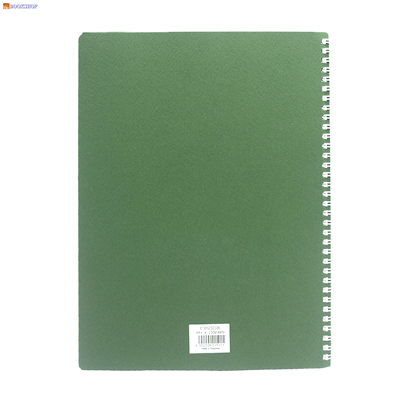 LAMBERT WIRE-O CARD COVER LINE EXERCISE NOTE BOOK A4 100SHT- VERDONE