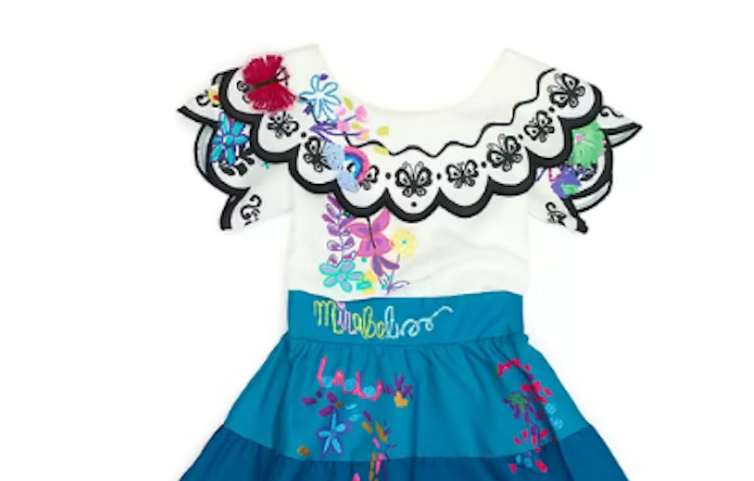 DISNEY ENCANTO MIRABEL COSTUME DRESS 5-6YRS