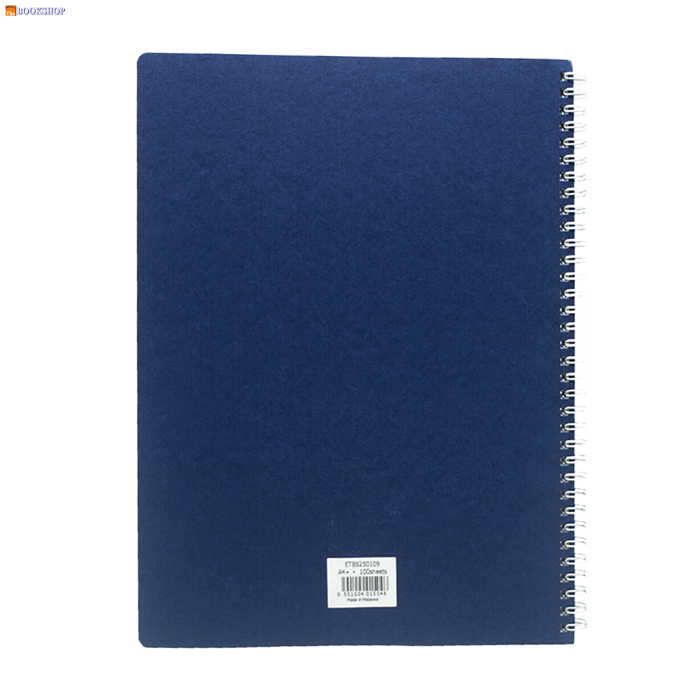 LAMBERT WIRE-O CARD COVER LINE EXERCISE NOTE BOOK A4 100SHT- BLUE NAVY