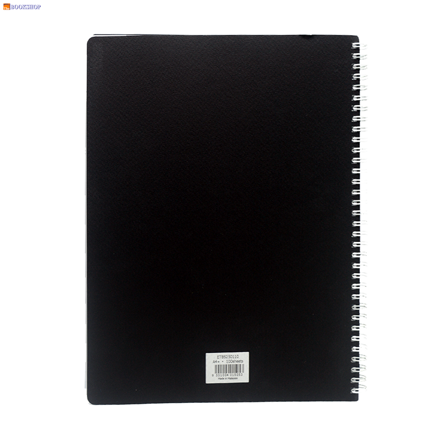 LAMBERT WIRE-O CARD COVER LINE EXERCISE NOTE BOOK A4 100SHT- NERO