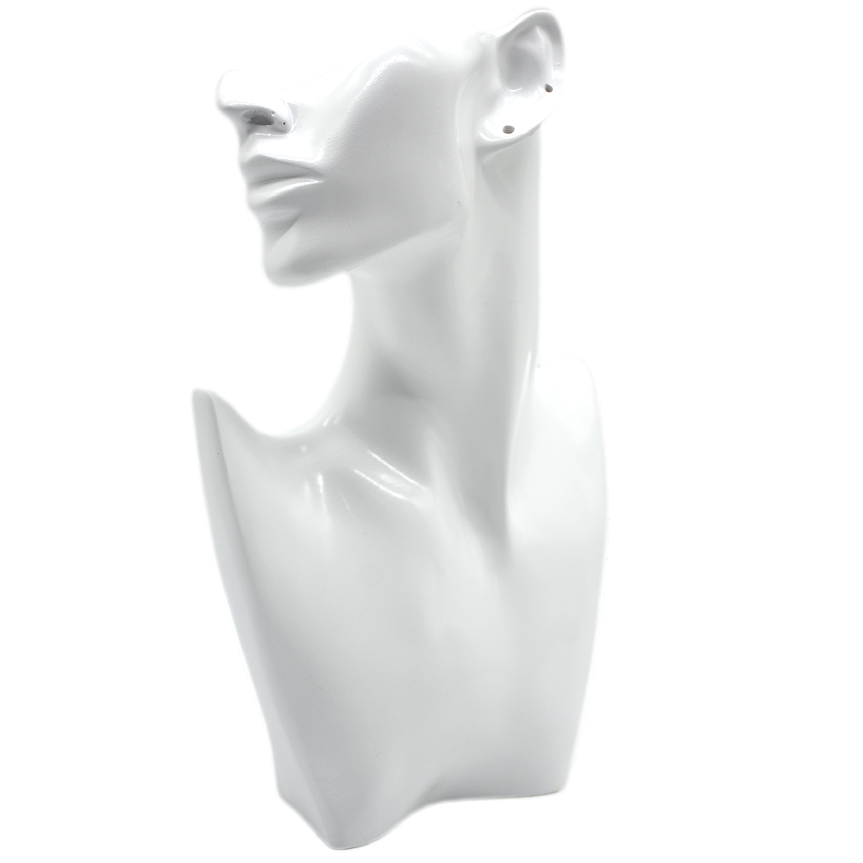 NECKLACE&EARRING JEWELLERY STAND- WHITE