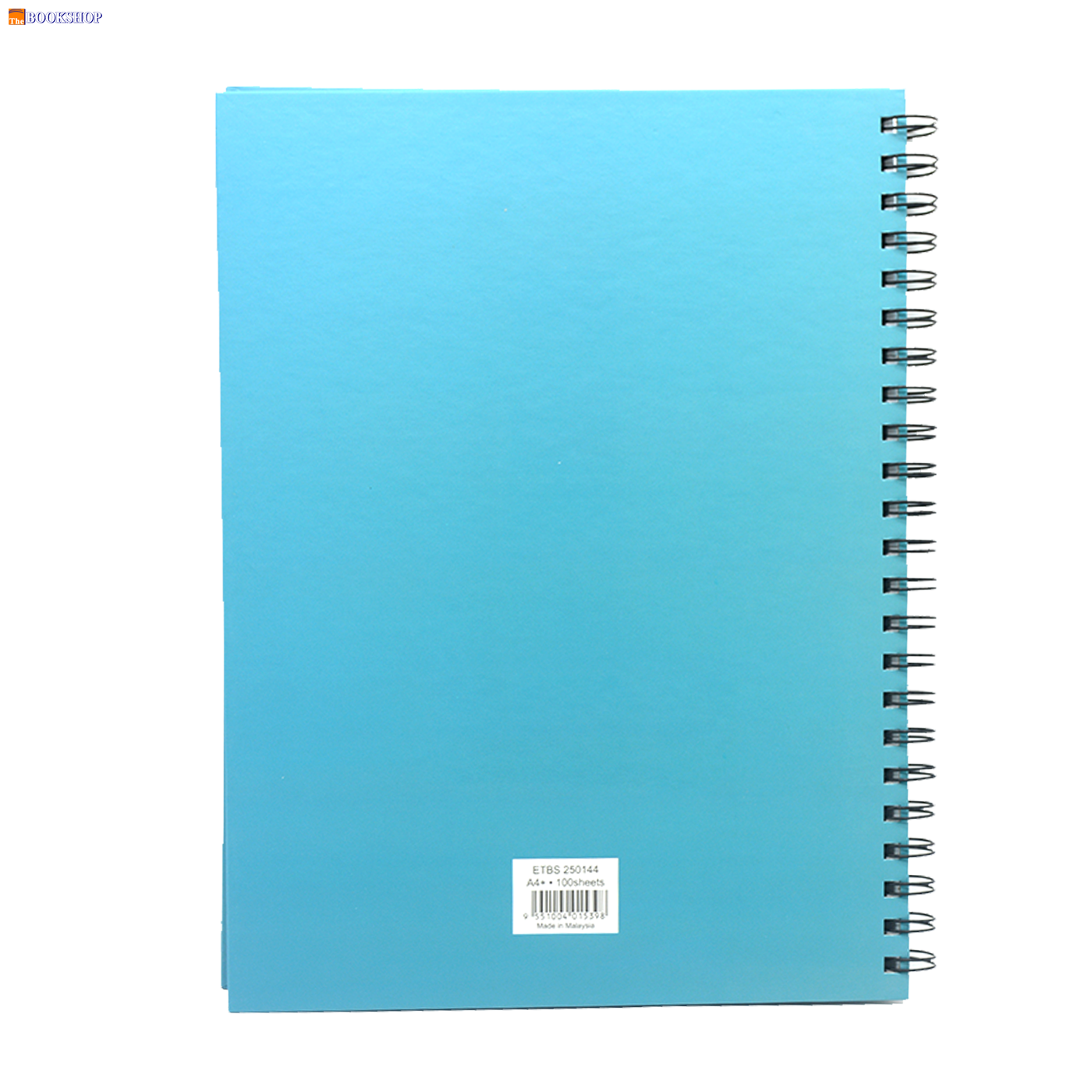 LAMBERT WIRE-O HARD COVER NOTEBOOK SINGLE LINE A4 100SHT NORDIC BHIE