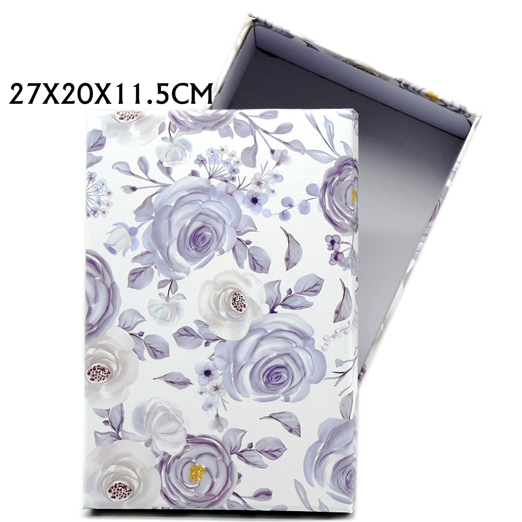 RECTANGLE PAPER GIFT BOX ASSTD-5 | 27x20x11.5cm