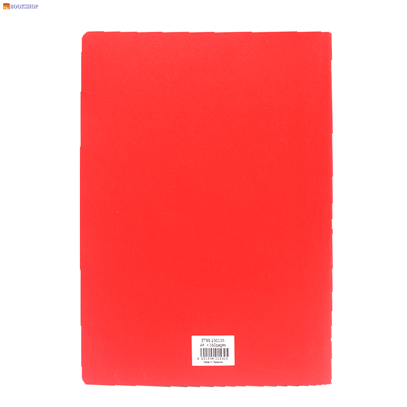 LAMBERT CARD COVER 1LINE EXERCISE NOTEBOOK A4 160PAGES- ROSSO FUCCO