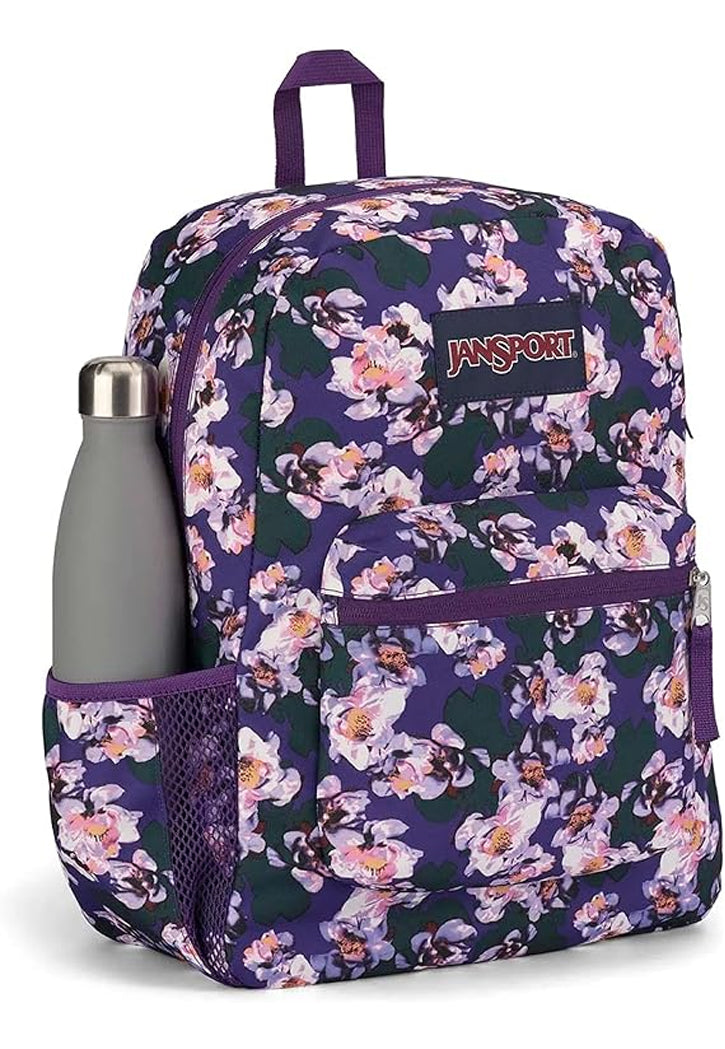JANSPORT CROSS TOWN BACKPACK 18 PURPLE حقيبة جان سبورت كروس تاون كروس