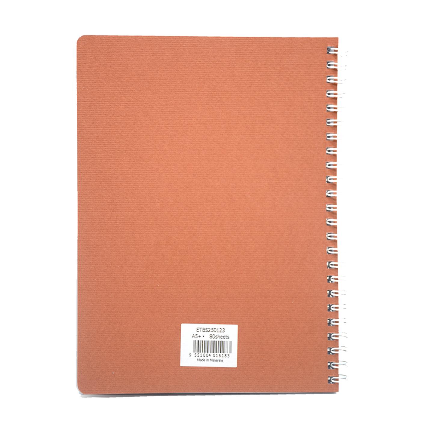LAMBERT WIRE-O CARD COVER LINE EXERCISE NOTE BOOK A5 80SHT- CASTAGNA
