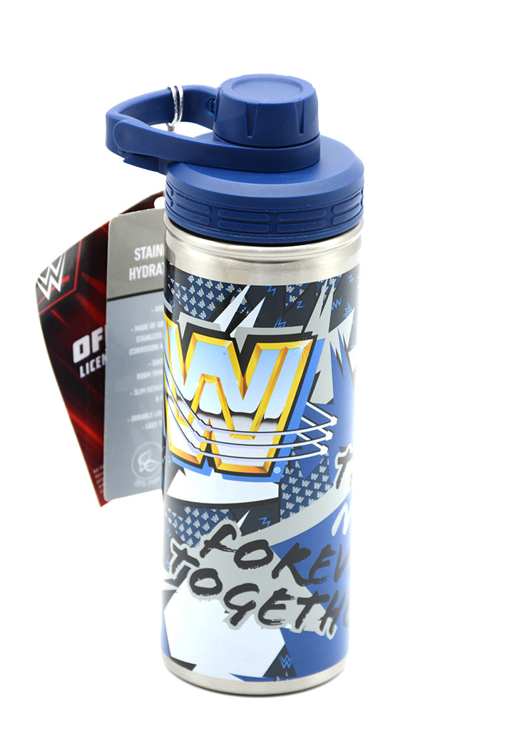 زمزمية مياه WWE STAINLESS STEEL WATER BOTTLE 620ML S-4150 WWA