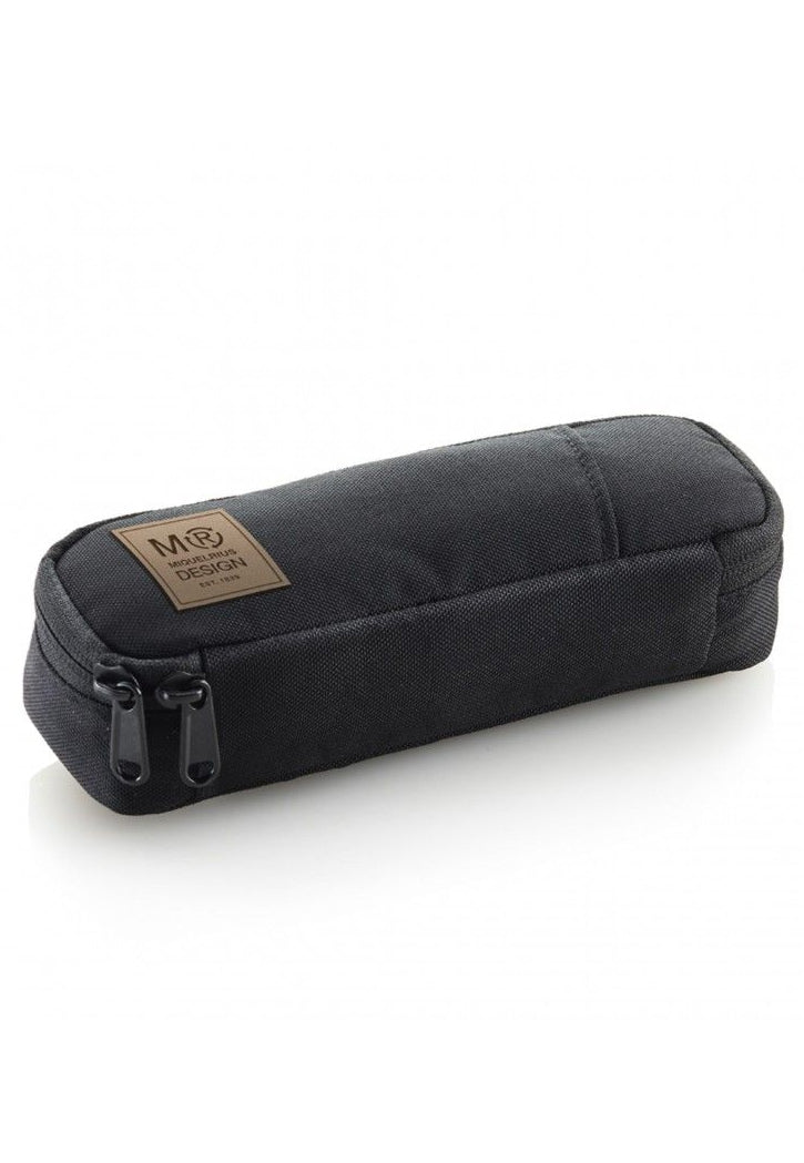 حافظة اقلام مقلمة MIQUELRIUS MR RECTANGLE MINI PENCIL CASE - RECYCL URBAN BLACK