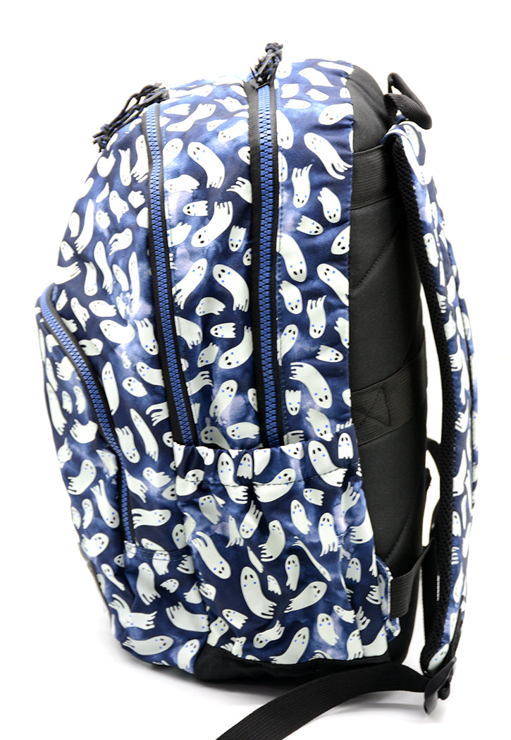 حقيبة ظهر مدرسية مقاس 18 MIQUELRIUS MR BACKPACK W/3 COMPARTMENT 18'' OSLO GHOSTS