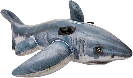 INTEX GREAT WHITE SHARK RIDE ON AGE 3+