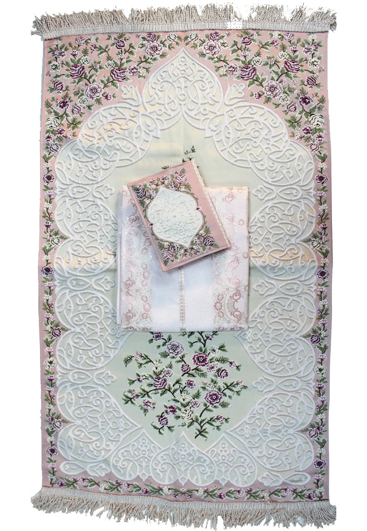 مجموعة الصلاة ســــما : ثوب وسجادة وغطاء مصحف