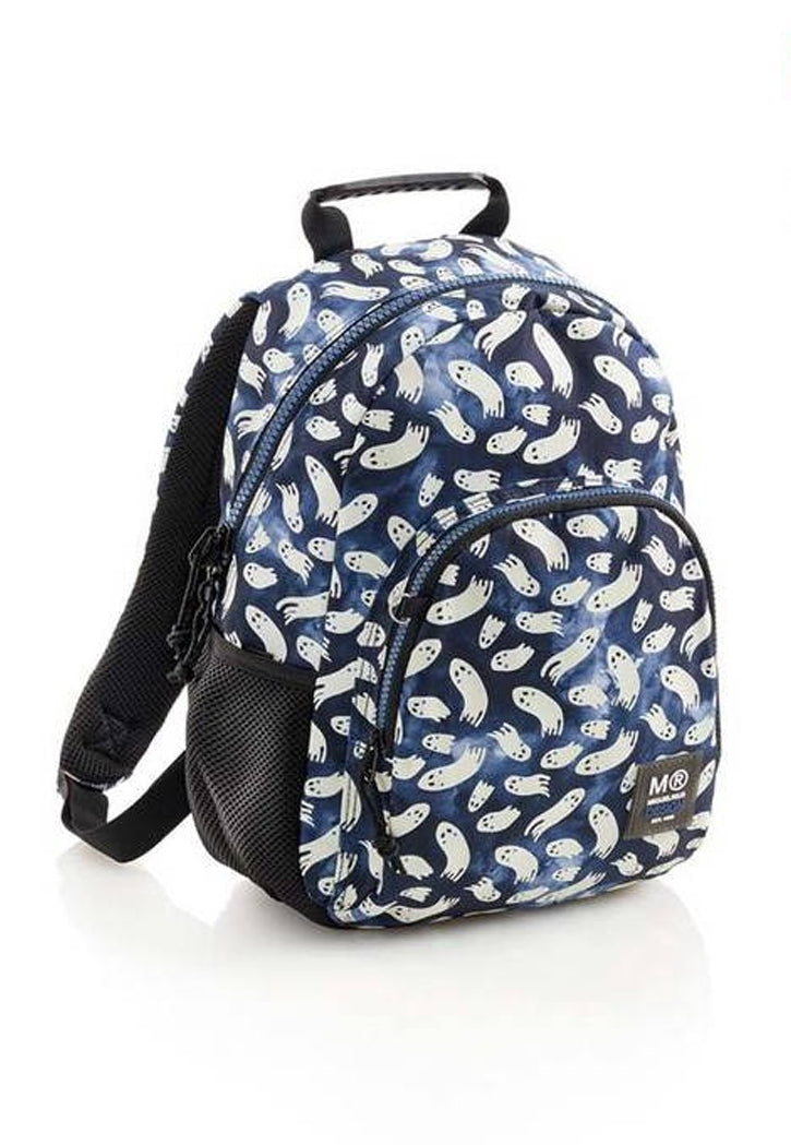 حقيبة ظهر مدرسية مقاس 18 MIQUELRIUS MR BACKPACK W/3 COMPARTMENT 18'' OSLO GHOSTS