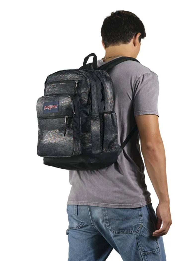 JANSPORT COOL STUDENT BACKPACK 18 SCREEN STATIC حقيبة ظهر جان سبورت