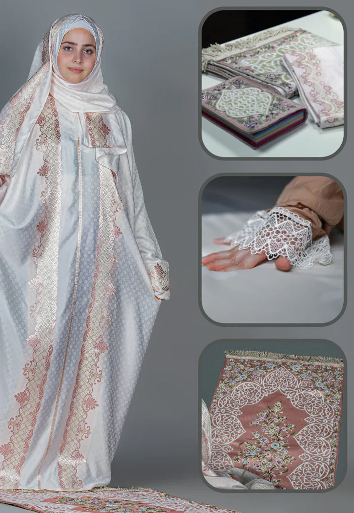 مجموعة الصلاة ســــما : ثوب وسجادة وغطاء مصحف