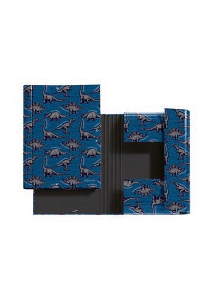 فولدر حفظ اوراق MIQUELRIUS MR FLAP FOLDER W/ELASTIC CLOSURE A4- WILD DINO