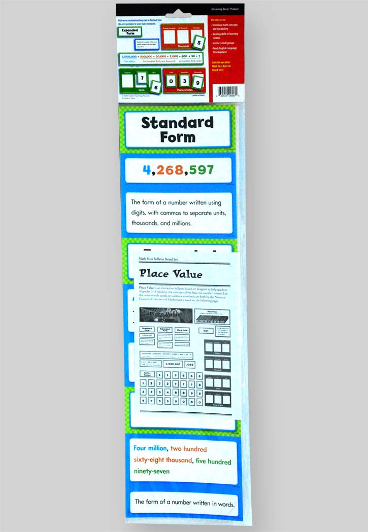 Place Value Decimals Millions Mini