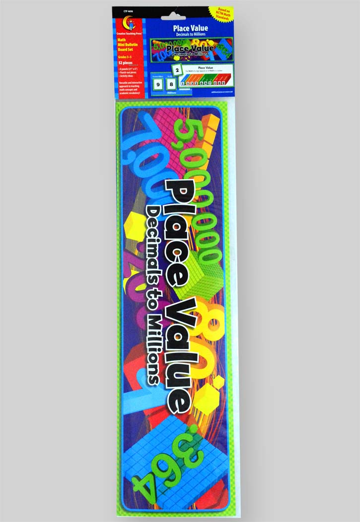 Place Value Decimals Millions Mini