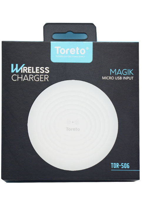 شاحن منزلي لاسلكي - توريتو WIRELESS CHARGER 10W MAGIC WITH NIGHT LIGHT TOR-506 TORETO