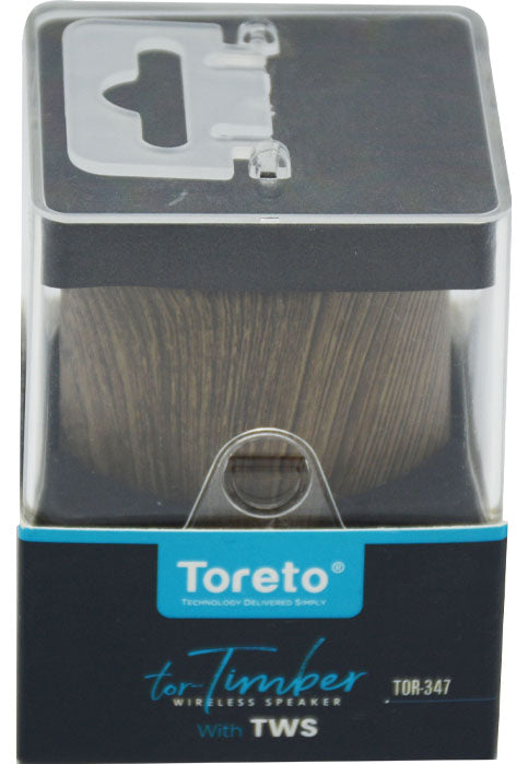 سماعة موسيقية لاسلكية - توريتو TORETO WIRELESS SPEAKER TIMBER TOR-347